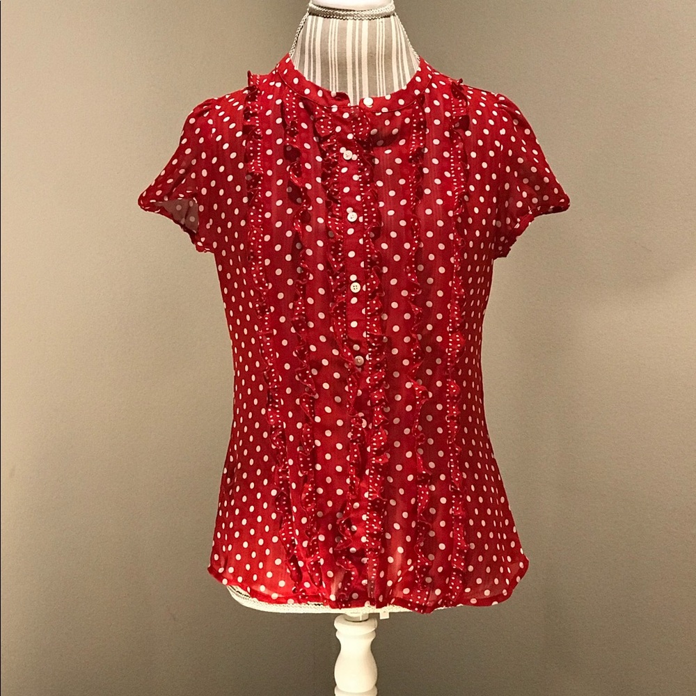 Loft poly button down